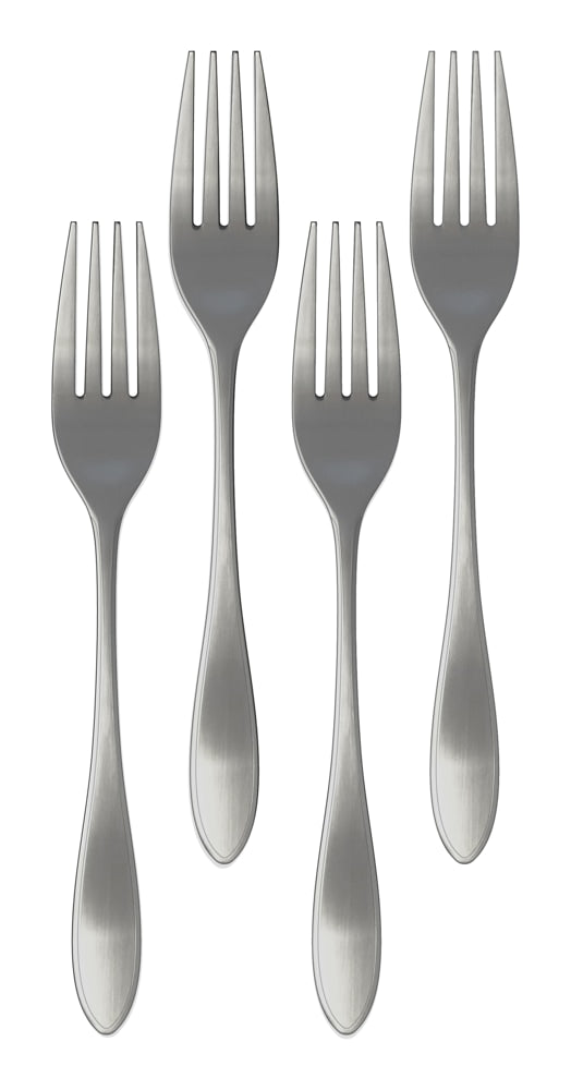 MASTER Chef Stainless Steel Dinner Fork Set, 4-pc X2