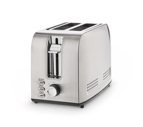 MASTER Chef Stainless Steel Toaster with 3 Settings, 2-Slice F7