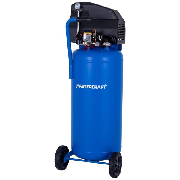 Mastercraft 20-Gallon Oil Free Vertical Air Compressor, 135 PSI N7