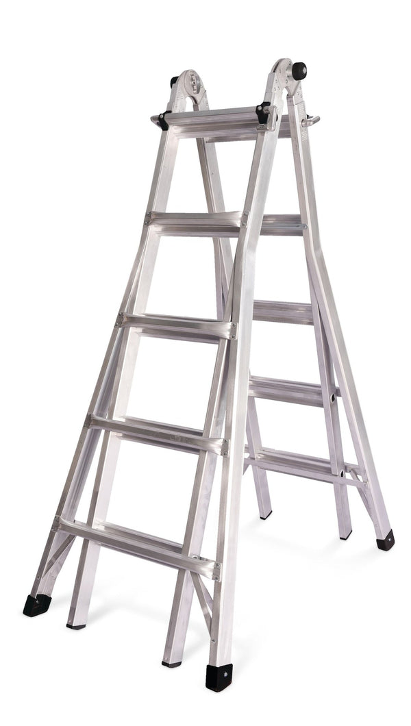 Mastercraft CSA Grade 1 Aluminum Multi-Task Ladder, 21-ft, 250-lb B0