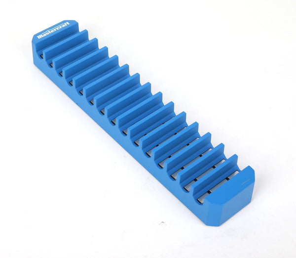 Mastercraft Magnetic Screwdriver Holder for 15 Screwdrivers, 11x2x1.4-in W0