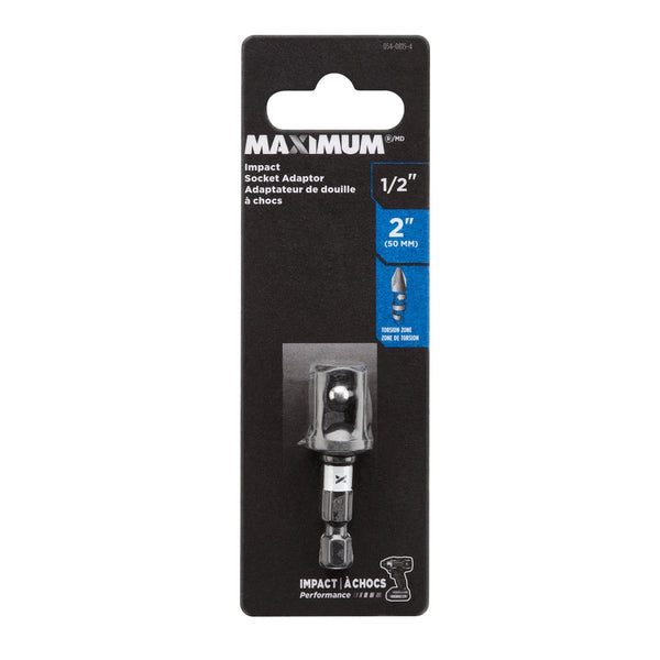 MAXIMUM 2-in Socket Adaptor, 1/2-in C0
