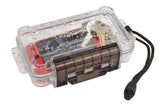 MAXIMUM IP68 Portable Plastic Water Resistant Case with Wrist Strap, Small