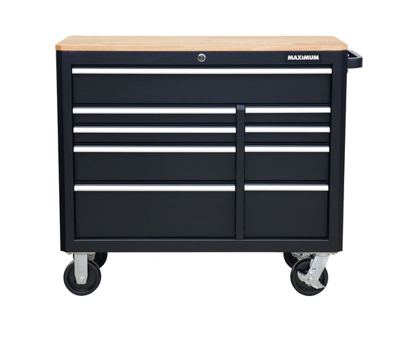 MAXIMUM Tool Cabinet with Integrated Power Strip, 43-in X7