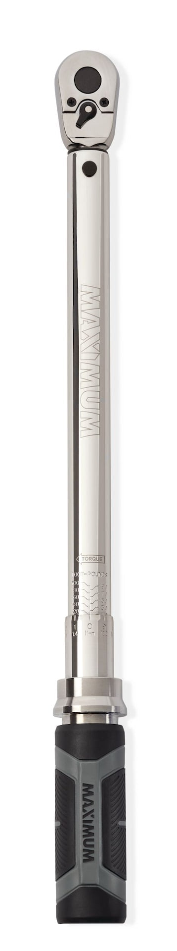 MAXIMUM Torque Wrench, 3/8-in Drive, 20-100 ft-lb H9