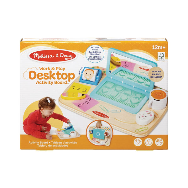 Melissa & Doug Wooden Work & Play Desktop N5