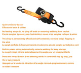 MotoMaster 3,300-lb Retractable Heavy-Duty Ratchet Tie Down Straps, 2-in x 10-ft, 2-pk