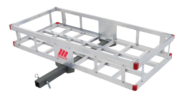 MotoMaster Aluminum Hitch Basket Cargo Carrier, 500-lb Capacity A2