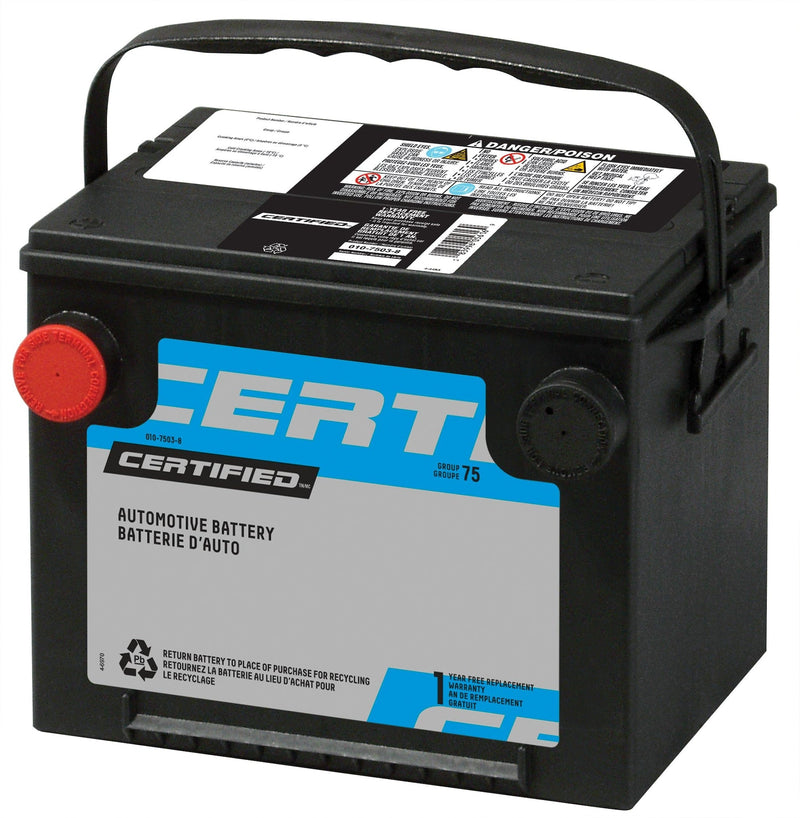 MOTOMASTER Group Size 78 Battery, 800 CCA J1
