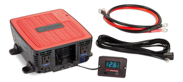 MotoMaster Power Inverter, 1500W, Includes Battery Cables G4