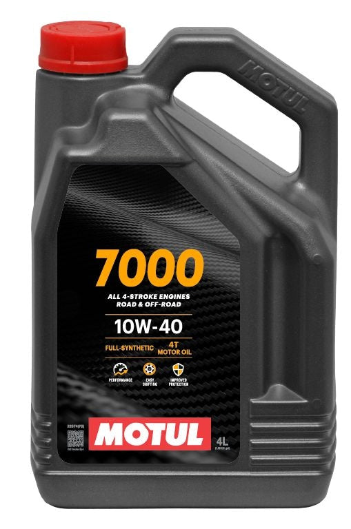 MOTUL 4L 7000 4-Cycle 10W40 Motorcycle Oil P3