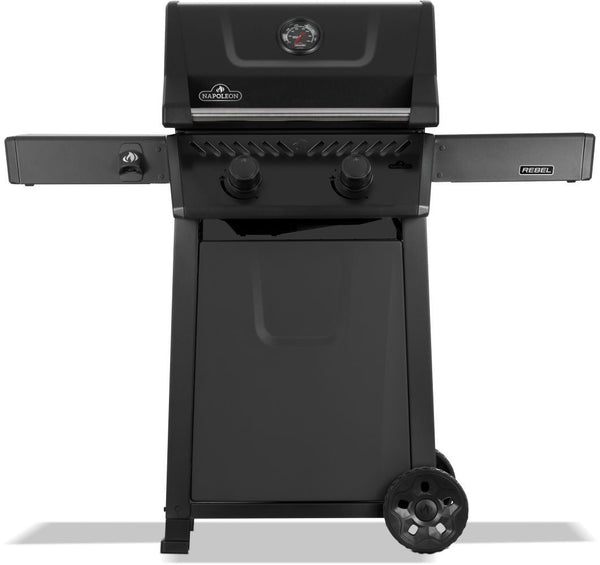Napoleon Rebel 365 2-Burner LP Gas BBQ, Matte Black W4