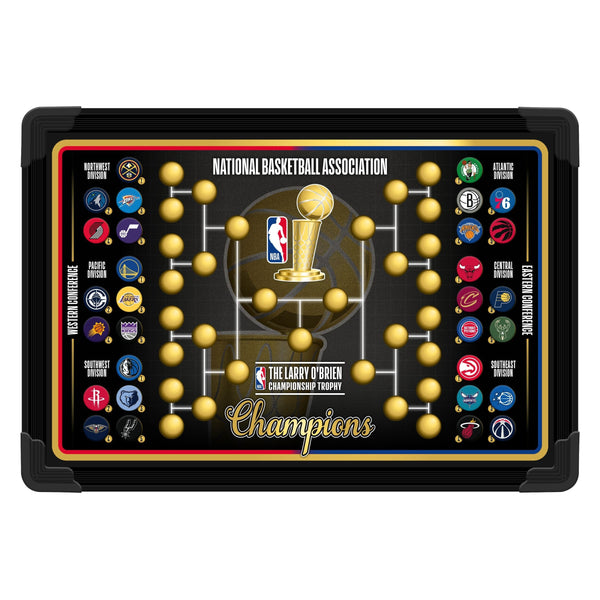 NBA Standing Magnetic Board for Fans, Includes 30 Team Magnets L7