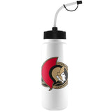 NHL Ottawa Senators Officially Licensed Hockey Water Bottle, 1-L