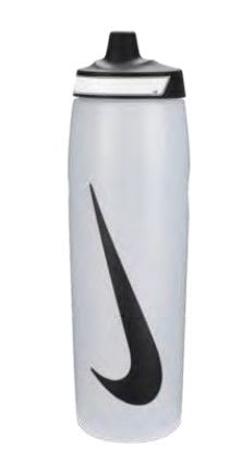 Nike Refuel Squeeze Water Bottle, BPA Free, 32-oz, Clear/Black A4