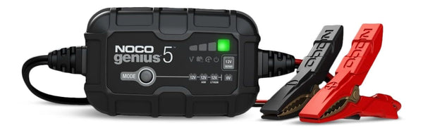 NOCO GENIUS5 Smart Battery Charger/Maintainer/Desulfator, 5-Amp, 6V/12V V7