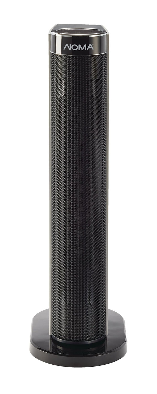NOMA Digital Tower Ceramic Heater withRemote Control & Thermostat, 1500W, White, 24-in M1