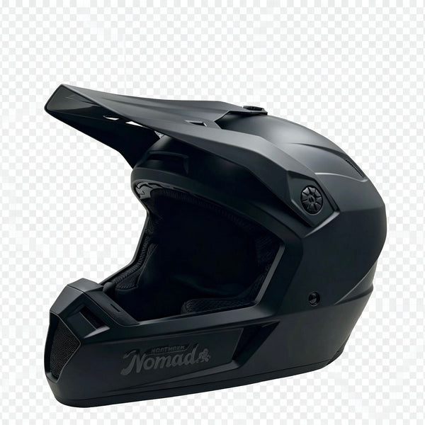Northern Nomad Trail Blazer Dirt Bike Helmet, Matte Black, Various Sizes M3