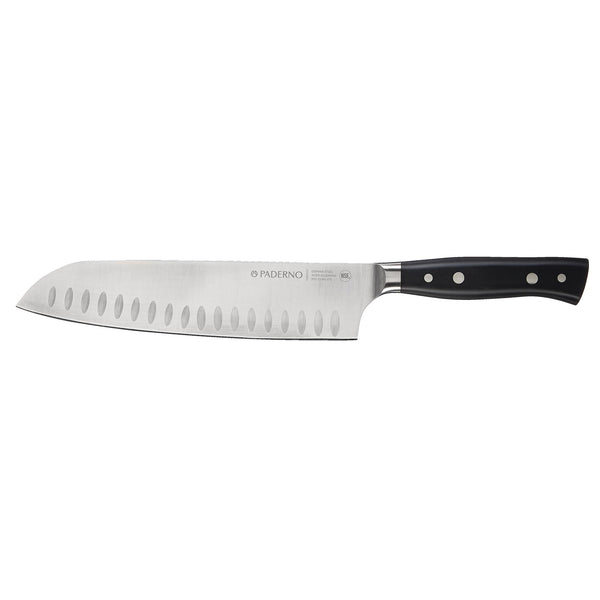 PADERNO Montgomery Stainless Steel Santoku Knife, 8-in M9