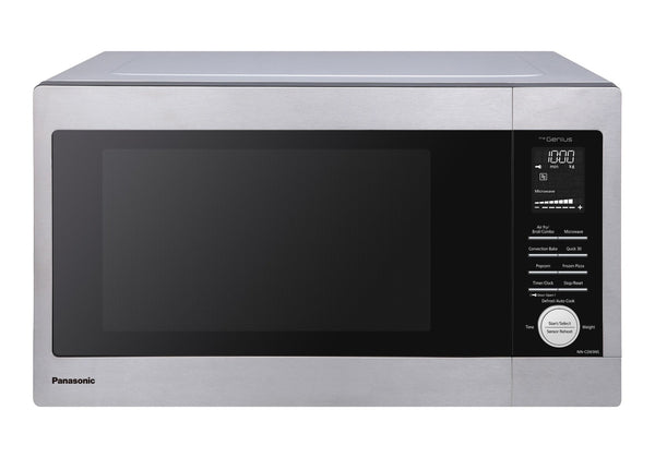 Panasonic 4-in-1 Combination Countertop Microwave Oven with Air Fryer, Convection Bake & Broiler, 1.3-cu.ft, Black W8