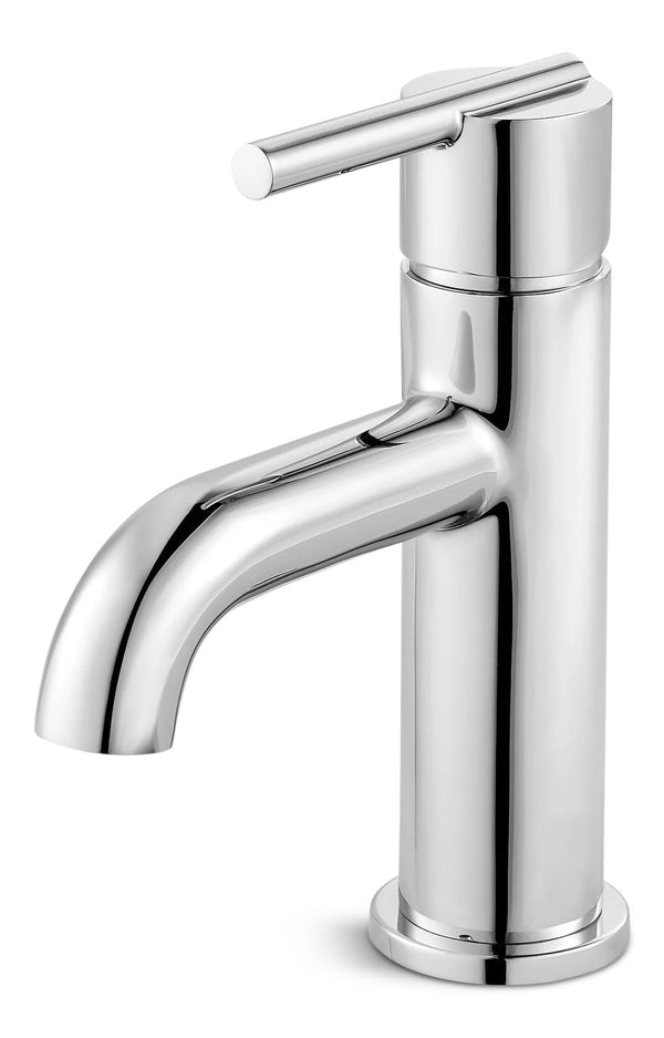 Pfister Fullerton Single Handle Single Hole 4-in Centreset Bathroom Sink Faucet, Push & Seal Drain, Chrome Z0