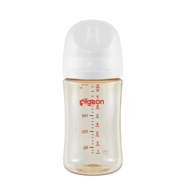 Pigeon PPSU Bottle with Silicone Nipple (M), 8-oz, 3 Months E8