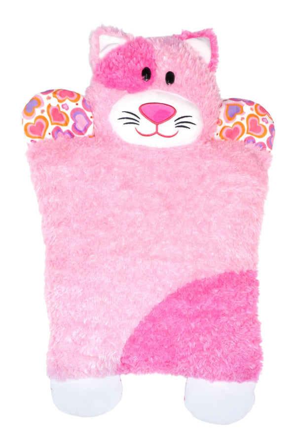 Popillows Regular Pillow, Pink Cat, 15 x 22-in G1