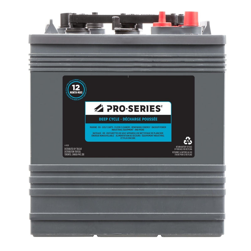 PRO-SERIES Commercial Group Size GC2H 6-Volt Deep Cycle Battery D3