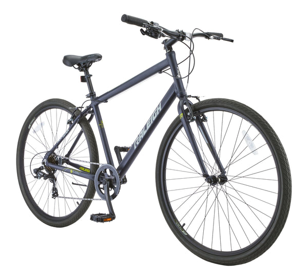 Raleigh Entourage Adult City Bike with V-brakes, 700C, Black G7