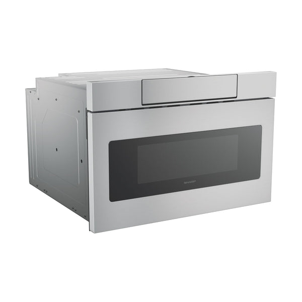 Sharp Built-In Microwave Drawer Oven with Hidden Controls, 24-in E2