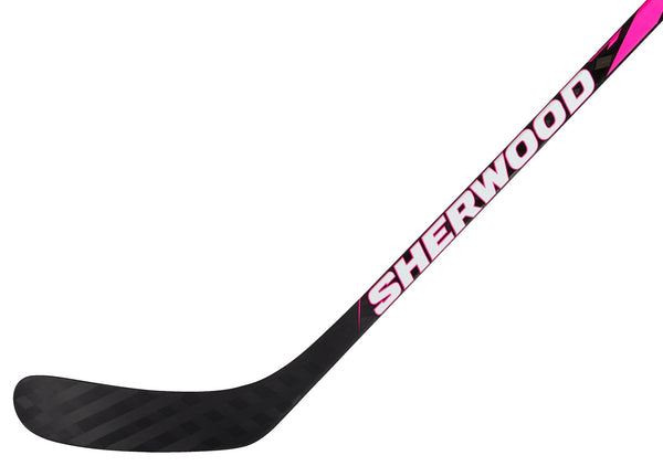 Sherwood Playrite 2 Composite Hockey Stick, Junior, 35/30 Flex, Pink L4