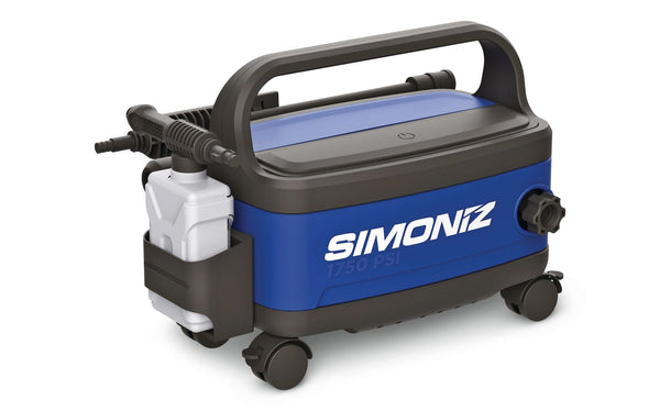 SIMONIZ 1750 PSI 1.8 GPM Wheeled Electric Pressure Washer with Foam Blaster H5