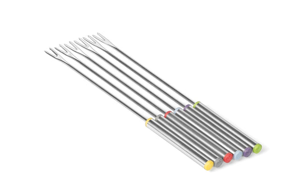Starfrit Stainless Steel Fondue Fork Set, Dishwasher Safe, One Size, 6-pc G6