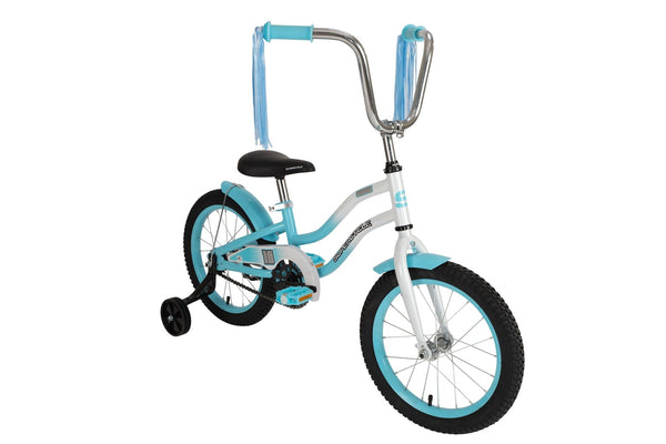 Supercycle Misfit Kids' Bike with Training Wheels, 16-in, Blue M0