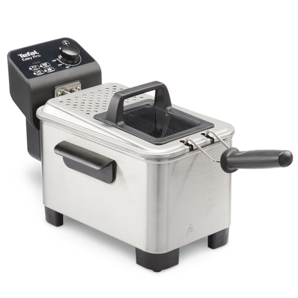 T-fal Easy Pro Deep Fryer, Stainless Steel, 3L H0