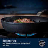 T-fal StoneShield 10-pc Cookware Set with DefenseShield Technology, 6-Multilayer Construction, Induction Safe