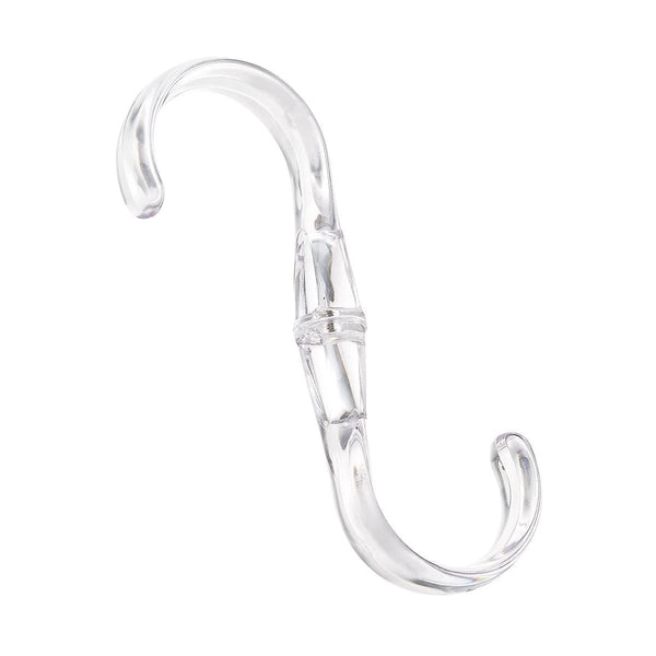 The Home Edit Clear Hanging S Hook, For Closet Organization O4