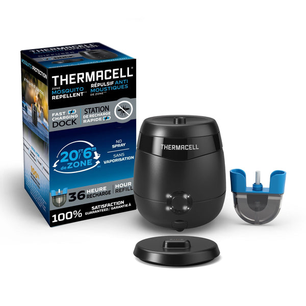 Thermacell E-ZoneGuard Patio+ Rechargeable Mosquito Repeller with 36-Hr Refill and 6.5-Hr Battery O1