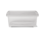 type A Clarity Transparent Storage Box with Lid, 15-L
