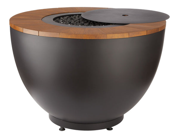 Vermont Castings Round Outdoor Gas Fire Table, 65,000 BTUs, 36-in P0