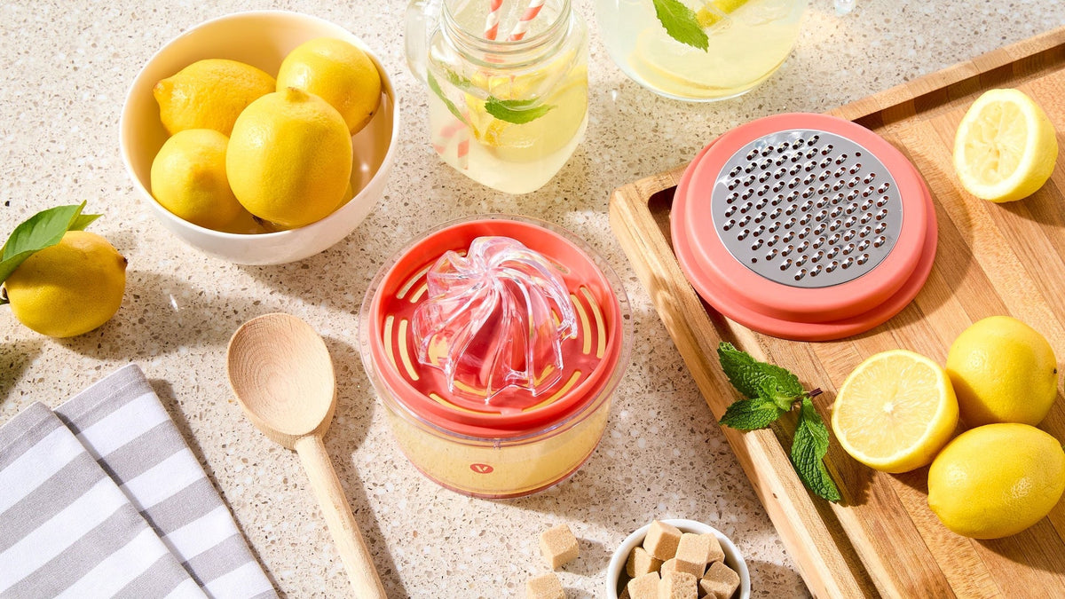 Vida by PADERNO Citrus Squeezer Set with Removable Parts