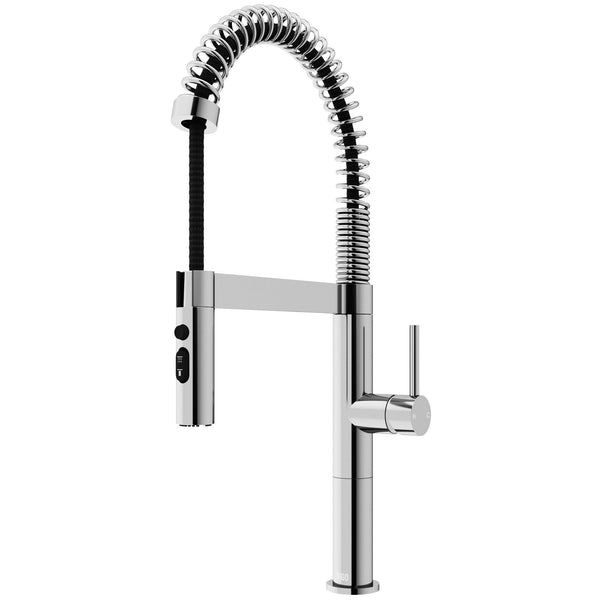 VIGO Edison Pro 20-in Kitchen Faucet, Various Finishes Q4