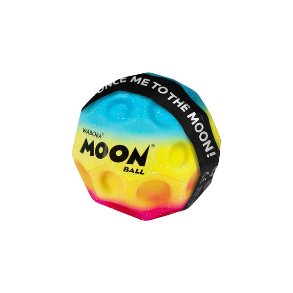 Waboba Moon Bouncing Ball, Outdoor Summer Bouncy Toy, Multi-Coloured, Ages 3+ Z6
