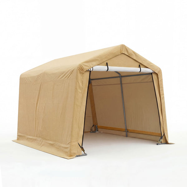 Weatherfast Waterproof Storage Shed with UV Protection, 10 x 10 x 8-ft C3