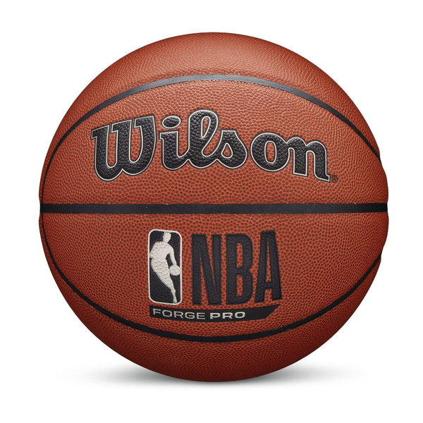Wilson NBA Forge Pro Indoor/Outdoor Basketball, Official Size 6 (28.5-in) X9