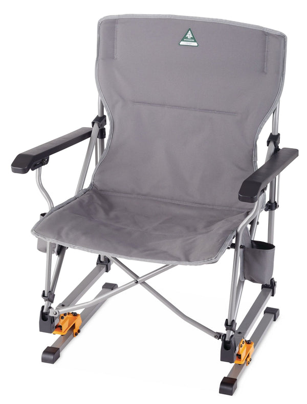Woods Bonavista Folding Camp Rocker Chair, Grey J1