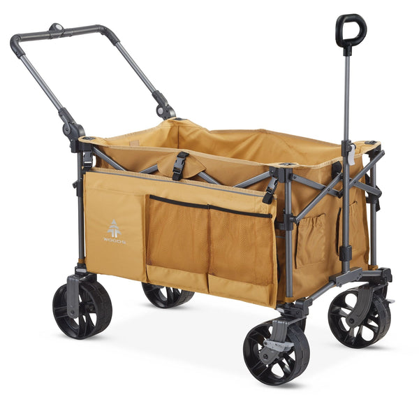 Woods Overlander Fully Equipped Folding Wagon, 102-kg Capacity F2