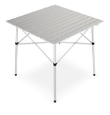 Woods Quad Portable Folding Lightweight Camping Table with Carry Bag