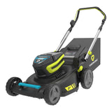 Yardworks 48V 3-in-1 Brushless Push Lawn Mower, 21-in with 6Ah Battery & Charger