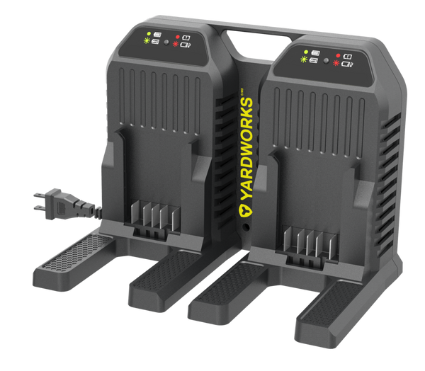 Yardworks 48V Max Dual Port Battery Charger T2